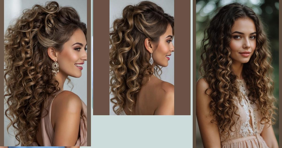 Easy & Breezy: 16 Quick Curly Hairstyles for All Occasions