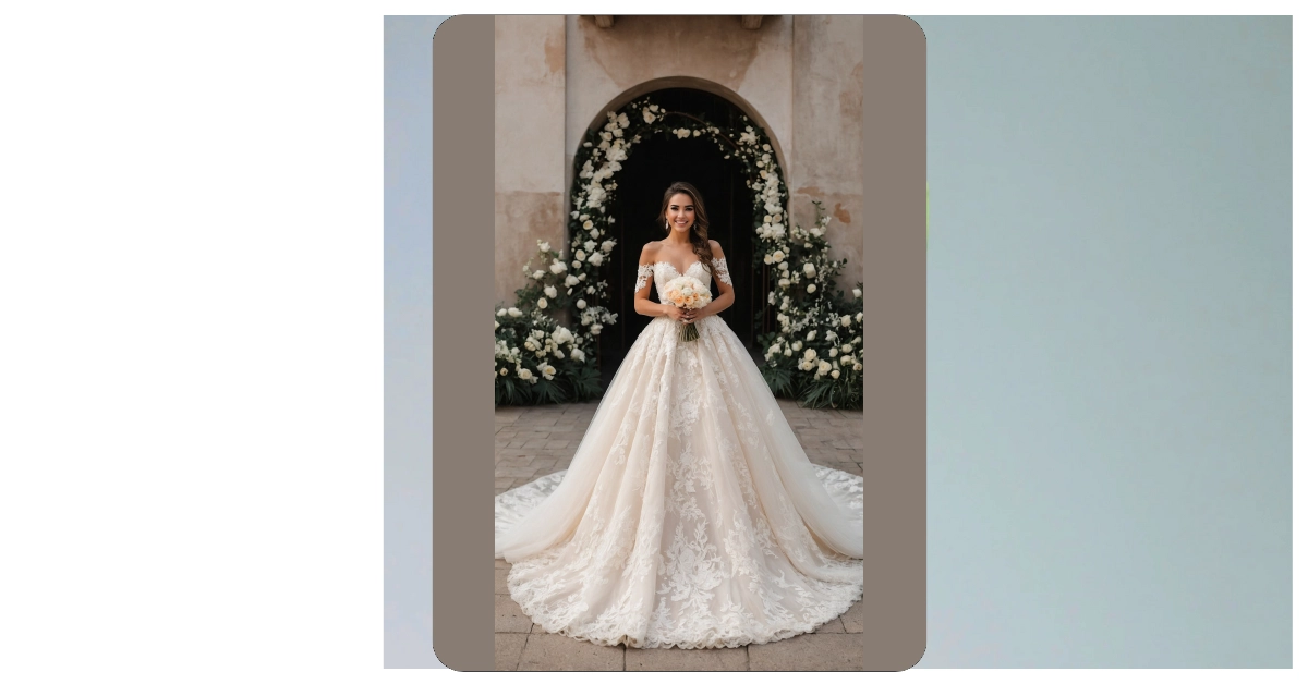 Dazzle in Satin: 09 Ball Gown Wedding Dresses that Shine**
**