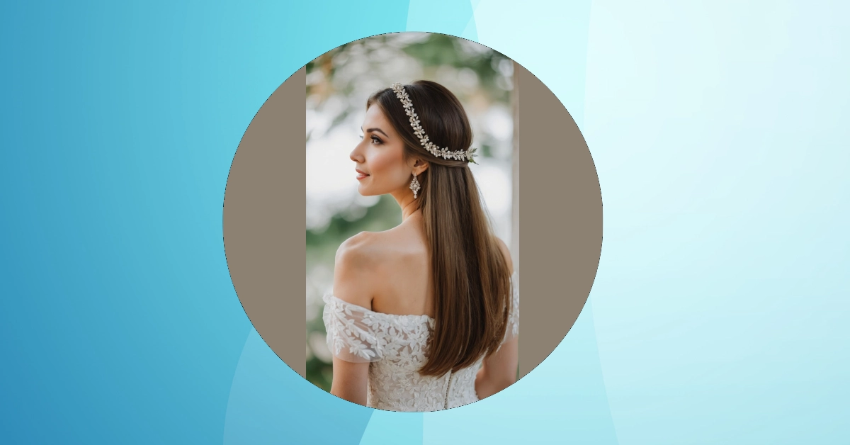 11 Stunning Straight Bridal Hairstyles That Define Pakistani Elegance