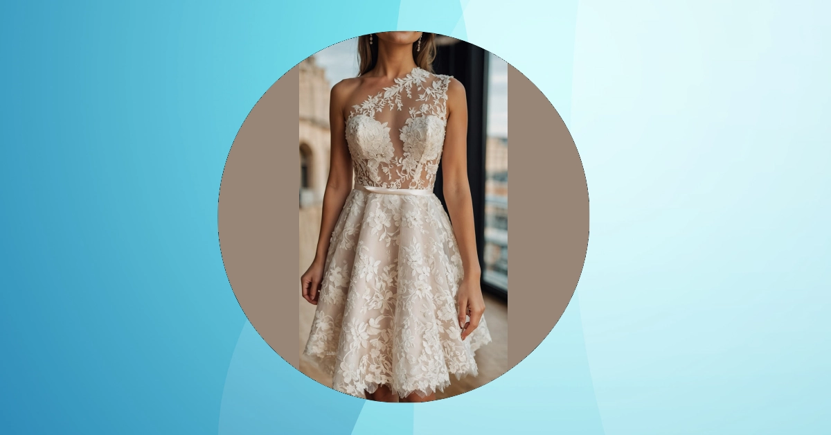 Embrace the Sparkle: 07 Short Wedding Dresses for a Stylish Reception