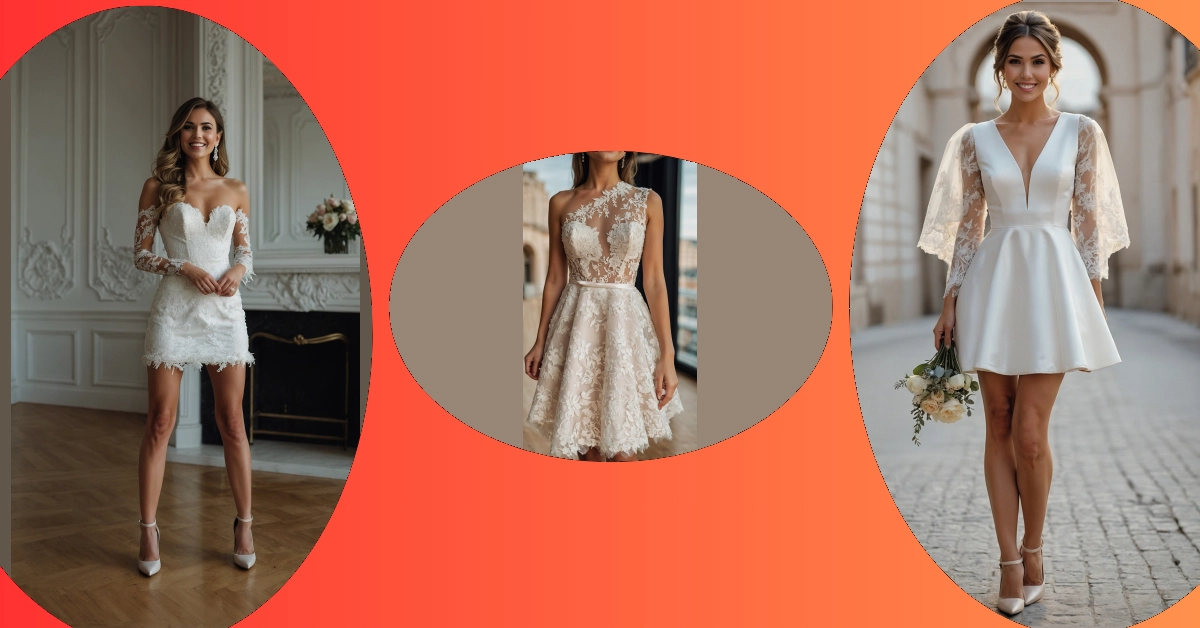 Short and Chic: 07 Breath-Taking Dress Ideas for Your Second Wedding