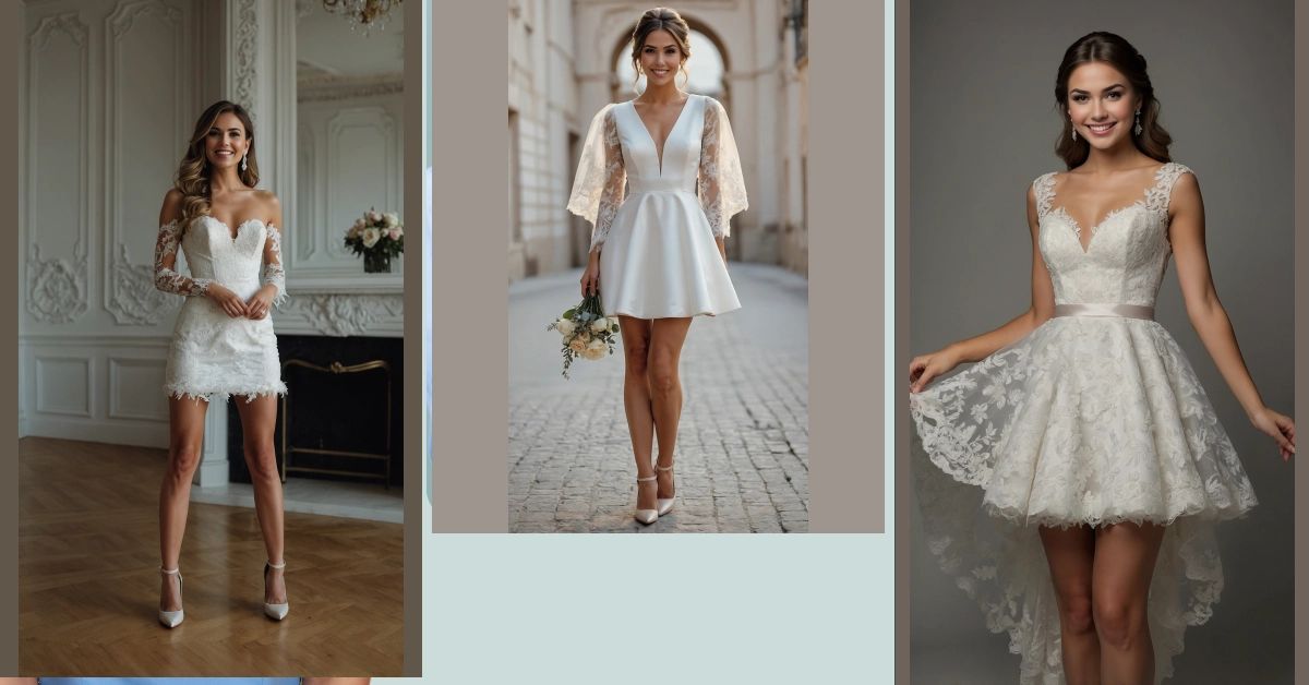 Delightful and Daring: 07 Short Wedding Dress Ideas for a Fun Reception