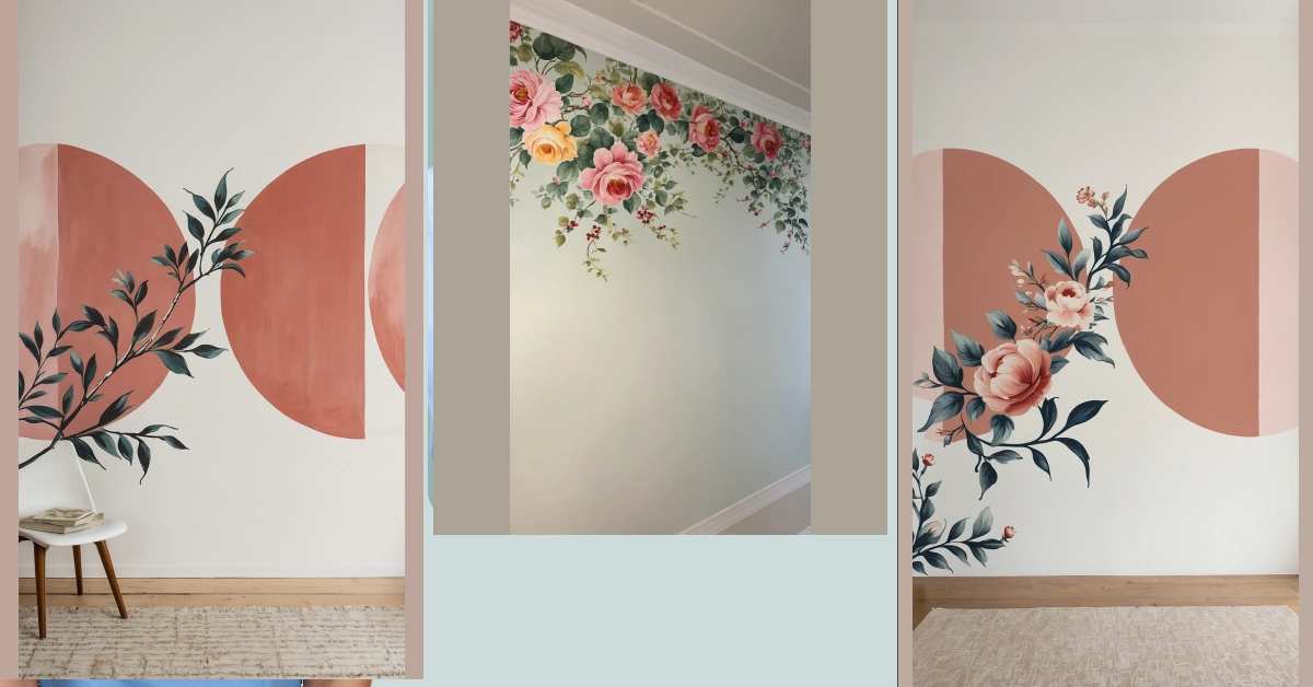 Wall Makeover: 8 Hand-Painted Patterns That Pop!