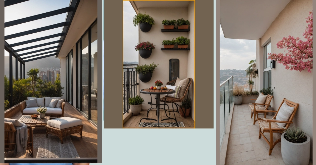 Stylish Balcony Solutions for Narrow Flats